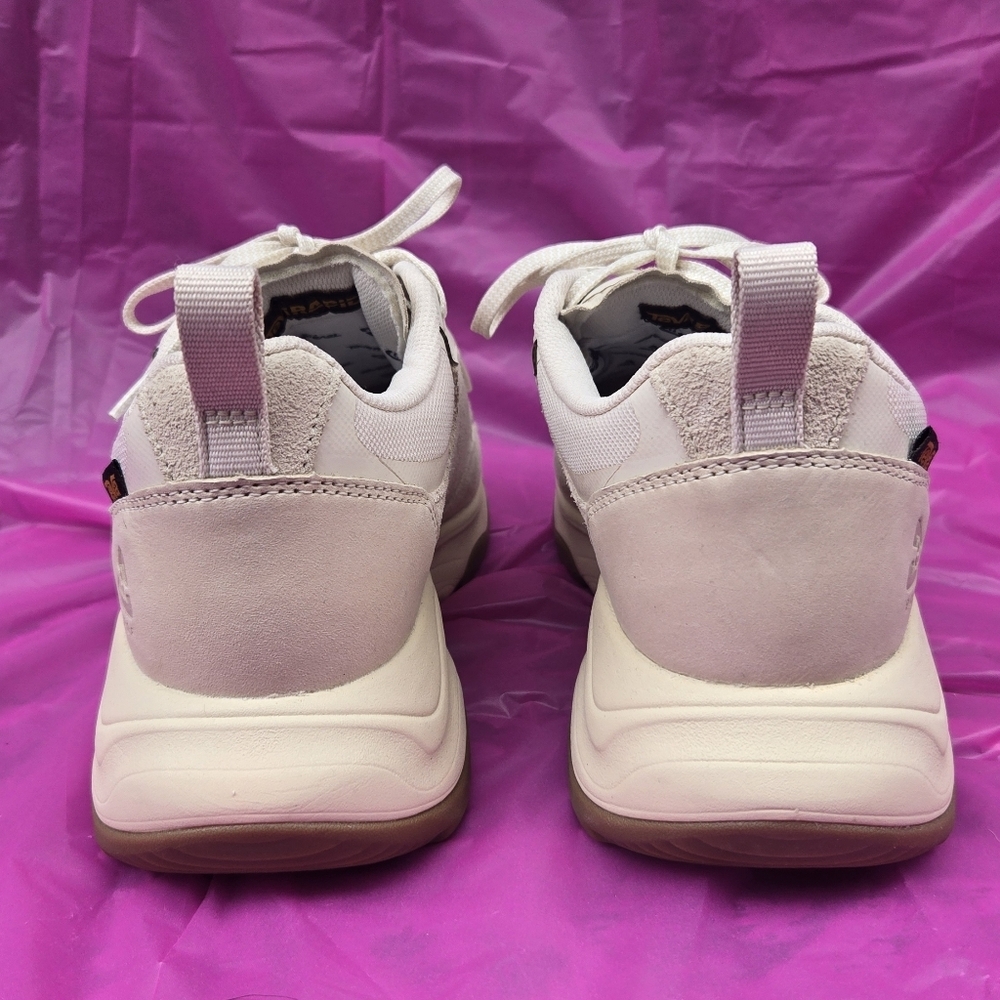 Teva Geotrecca Low RP Hiking Shoe Women's Cream Tan Sneakers - Picture 4 of 6